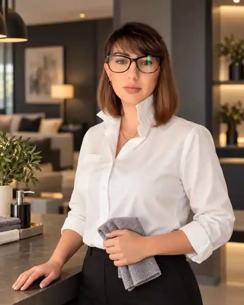 Kristina Hladysh från TinaHL, personlig städservice i Stockholm